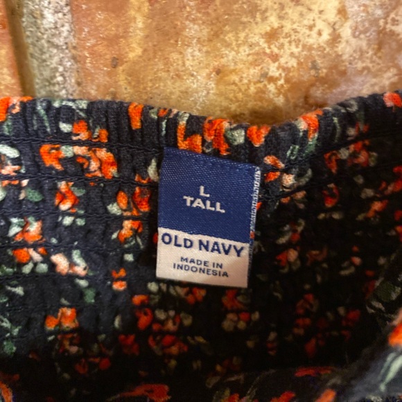 Old Navy floral sleeveless dress size L tall (heavy, thick, quality material) - Picture 3 of 8